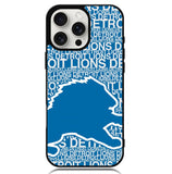 NFL Detroit Lions Case iPhone 16 Pro BC1378