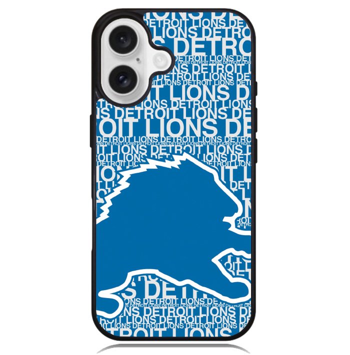NFL Detroit Lions Case iPhone 16 BC1378