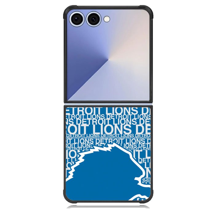 NFL Detroit Lions Samsung Galaxy Z Flip 7 Case BC1378