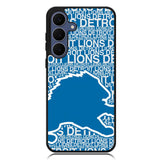 NFL Detroit Lions Samsung Galaxy S25 FE Case BC1378