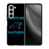 carolina panthers logo Case Samsung Galaxy z Fold 5 5G BC1379