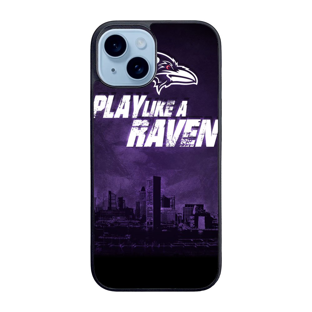 Baltimore Ravens Case iPhone 15 Plus BC1380