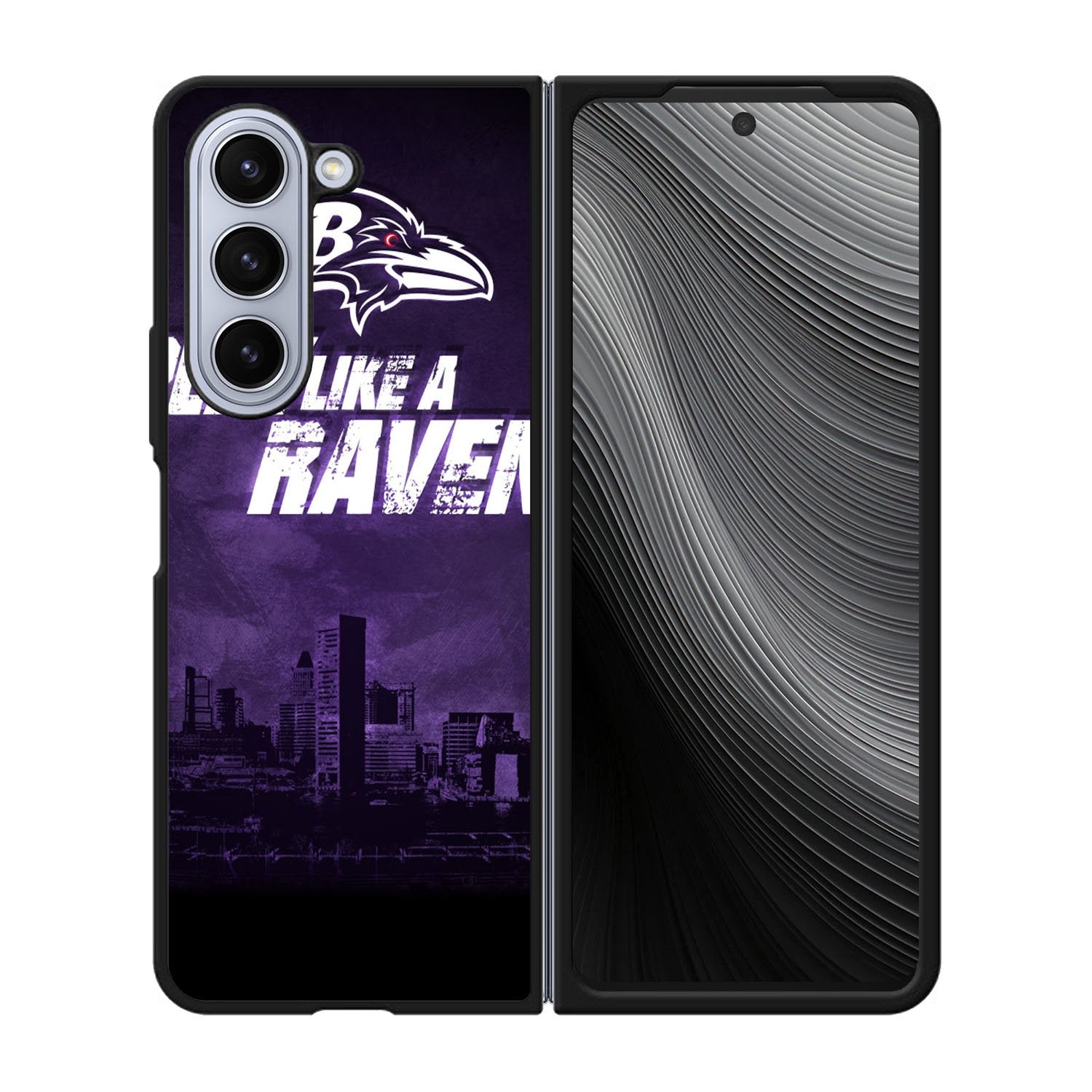 Baltimore Ravens Case Samsung Galaxy z Fold 5 5G BC1380