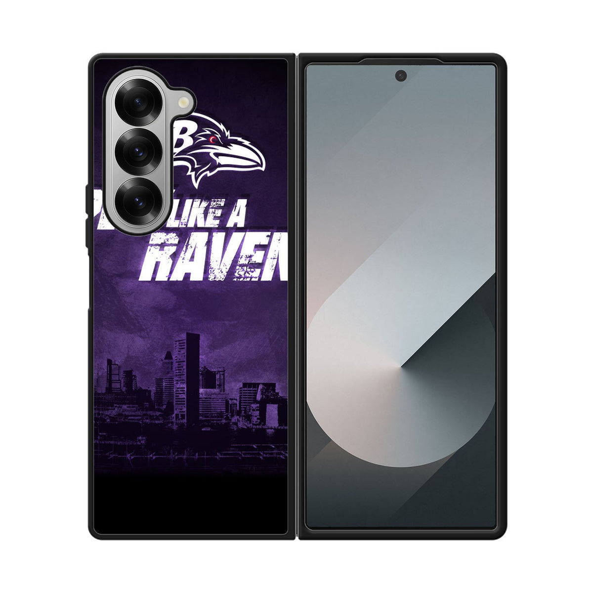 Baltimore Ravens Case Samsung Galaxy Z Fold 6 5G BC1380