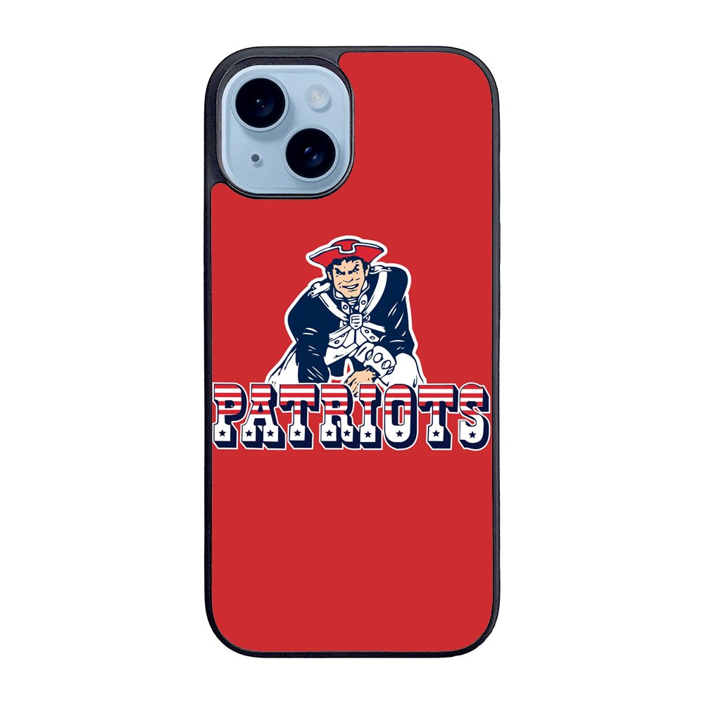 New England Patriots Case iPhone 15 Plus BC1384