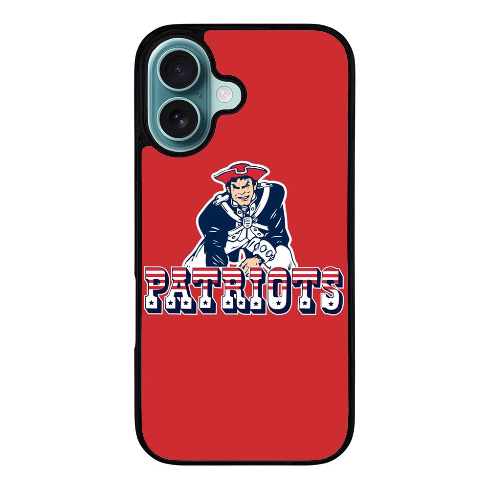 New England Patriots Case iPhone 16 Plus BC1384