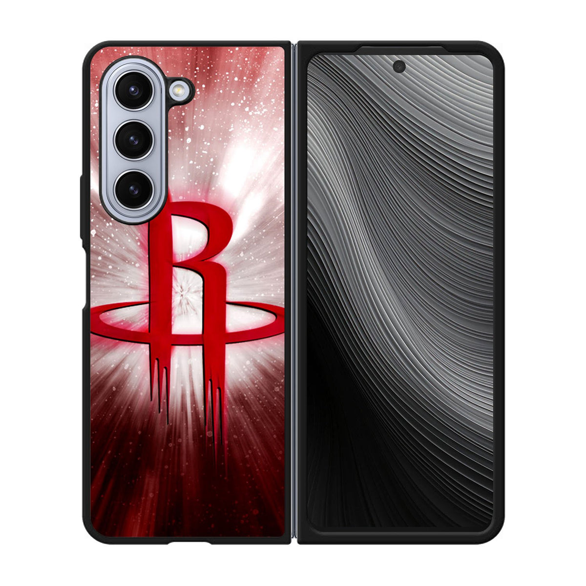 houston rockets logo galaxy Case Samsung Galaxy z Fold 5 5G BC1386