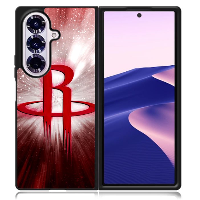 houston rockets logo galaxy Samsung Galaxy Z Fold 7 5G Case BC1386