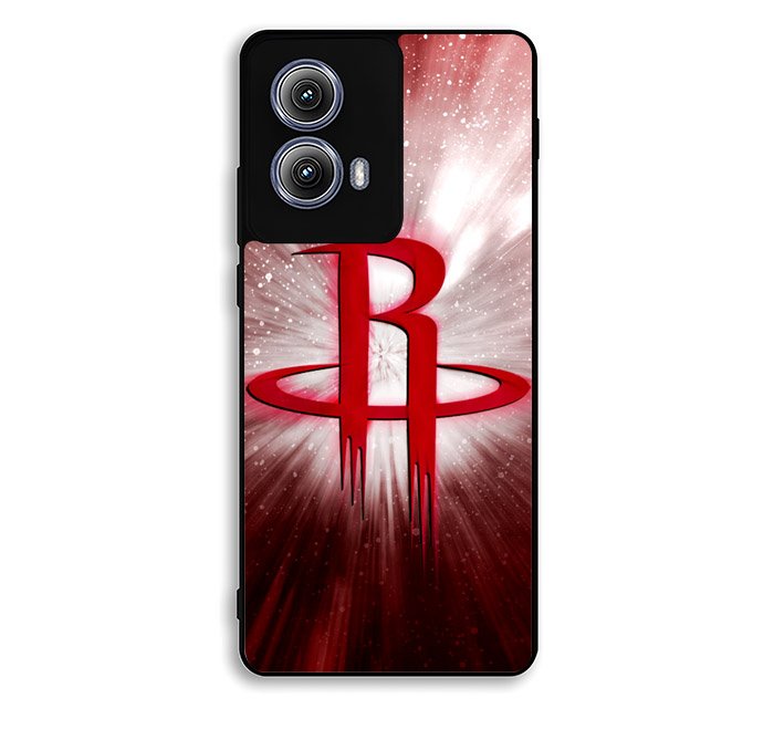 houston rockets logo galaxy Motorola Moto Edge 2024 Case BC1386