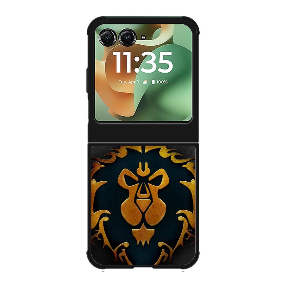 World of Warcraft Alliance Gold Logo Z4196 Motorola Moto RAZR 2025 Case