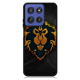 World of Warcraft Alliance Gold Logo Z4196 Motorola Moto G Stylus 5G 2025 Case