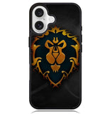 World of Warcraft Alliance Gold Logo Z4196 iPhone 16 Plus Case