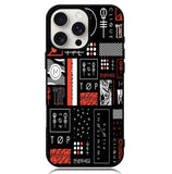 Twenty One Pilots Stripe Logo Case iPhone 16 Pro Max BC1392