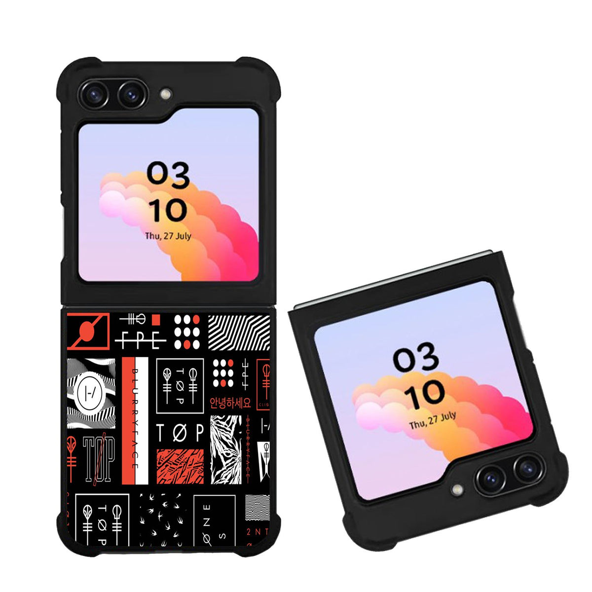 Twenty One Pilots Stripe Logo Case Samsung Galaxy Z Flip 5 5G BC1392