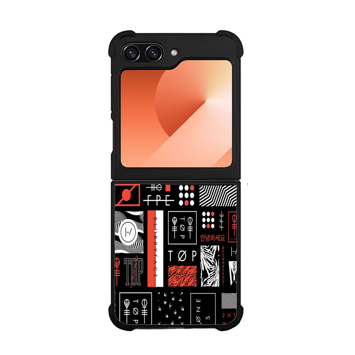 Twenty One Pilots Stripe Logo Case Samsung Galaxy Z Flip 6 5G BC1392