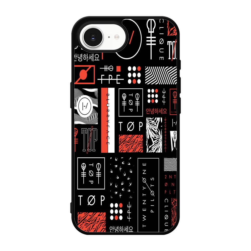 Twenty One Pilots Stripe Logo iPhone 16e Case BC1392