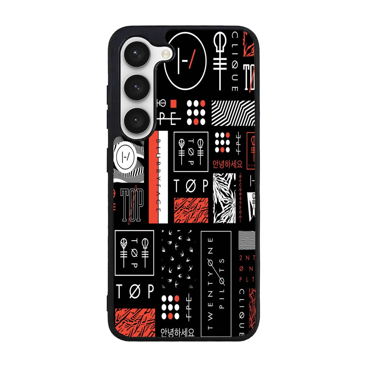 Twenty One Pilots Stripe Logo Case Samsung Galaxy S25 5G BC1392