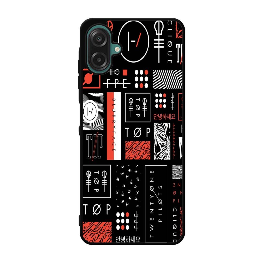 Twenty One Pilots Stripe Logo Case Samsung Galaxy A07 BC1392
