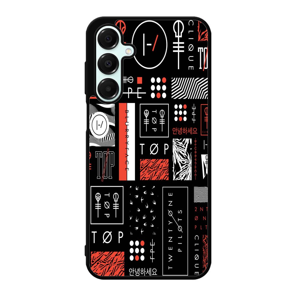 Twenty One Pilots Stripe Logo Samsung Galaxy A16 Case BC1392
