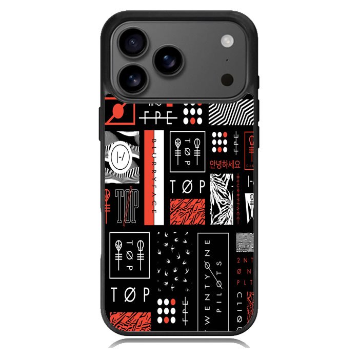 Twenty One Pilots Stripe Logo iPhone 17 Pro Case BC1392