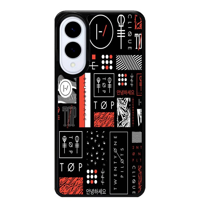 Twenty One Pilots Stripe Logo Samsung Galaxy S25 Edge Case BC1392