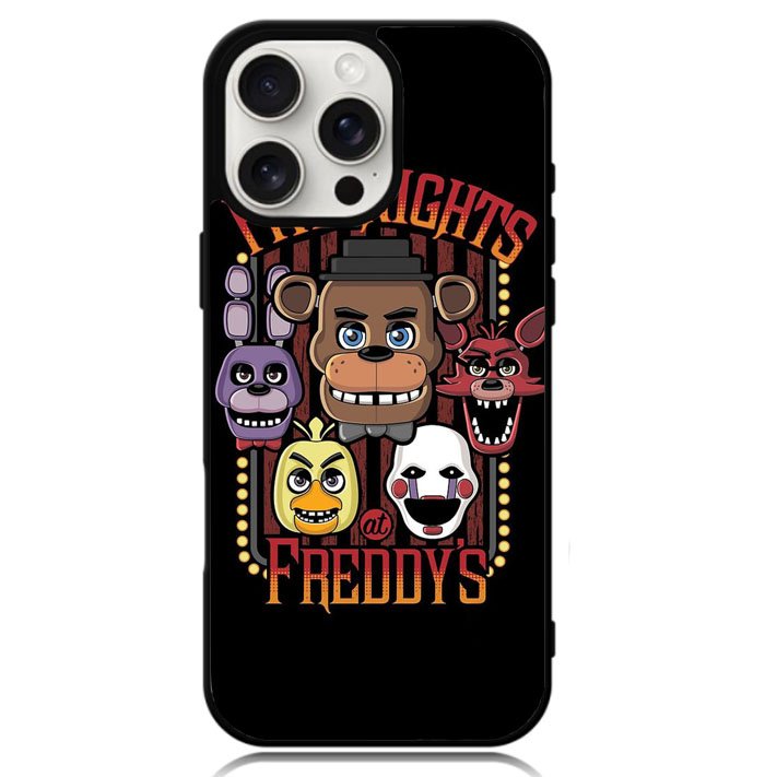 Five Nights At Freddy's Characters Case iPhone 16 Pro BC1394