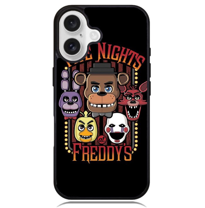 Five Nights At Freddy's Characters Case iPhone 16 BC1394