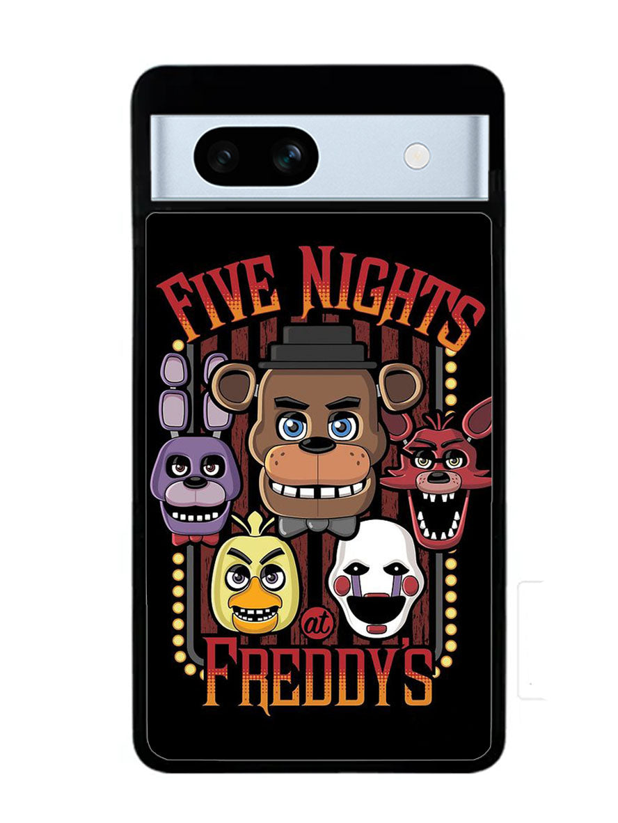 Five Nights At Freddys Characters 1s Google Pixel 7A Case