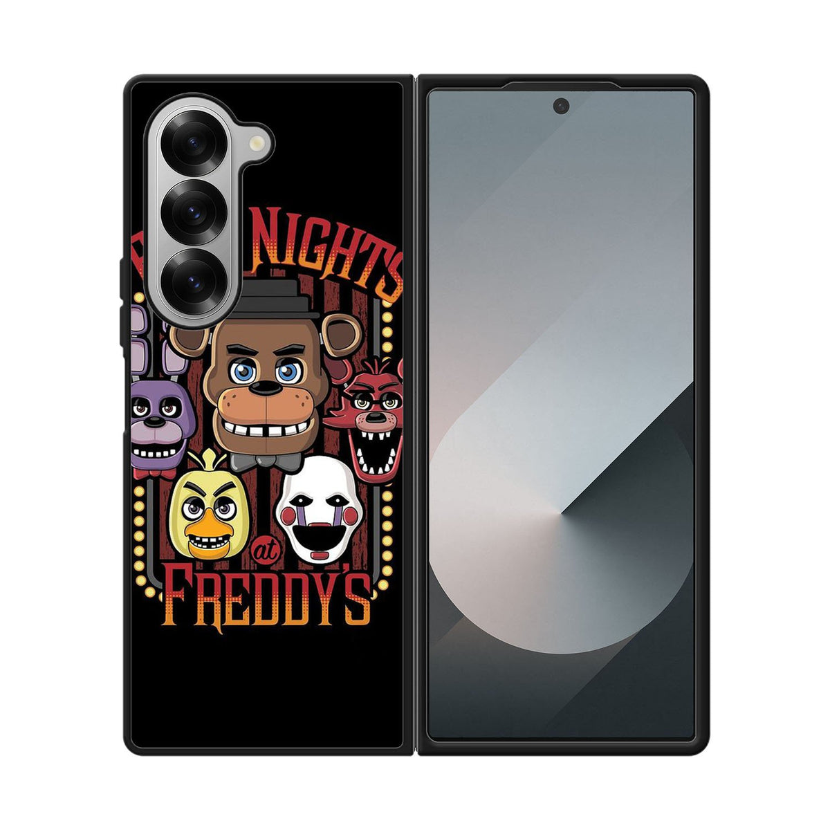 Five Nights At Freddy's Characters Case Samsung Galaxy Z Fold 6 5G BC1394
