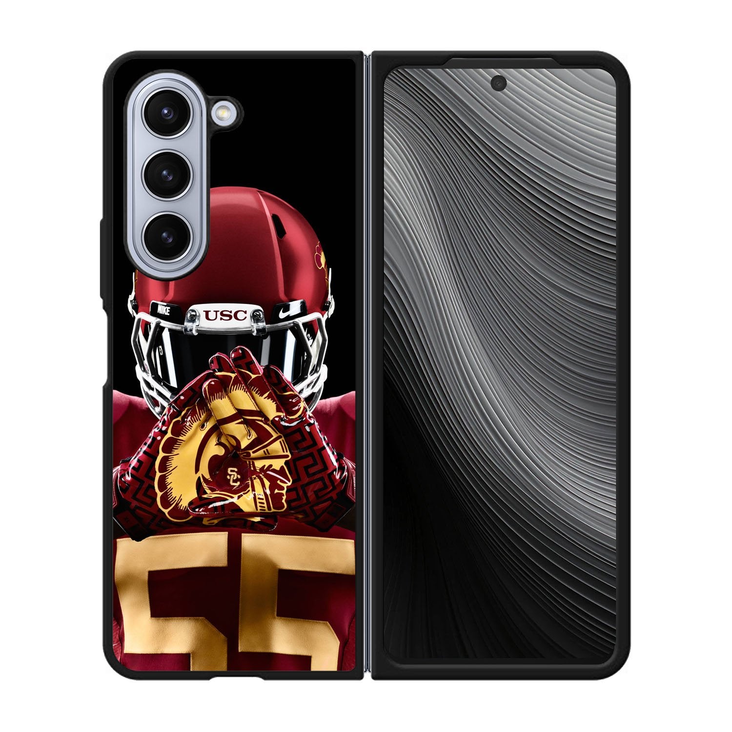 USC Trojans Case Samsung Galaxy z Fold 5 5G BC1400