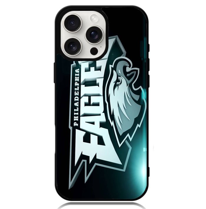 Philadelphia Eagles Logo Case iPhone 16 Pro BC1402