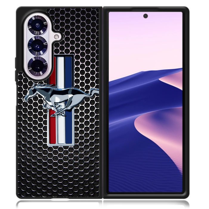 FORD MUSTANG CARBON FIBER Samsung Galaxy Z Fold 7 5G Case BC1405