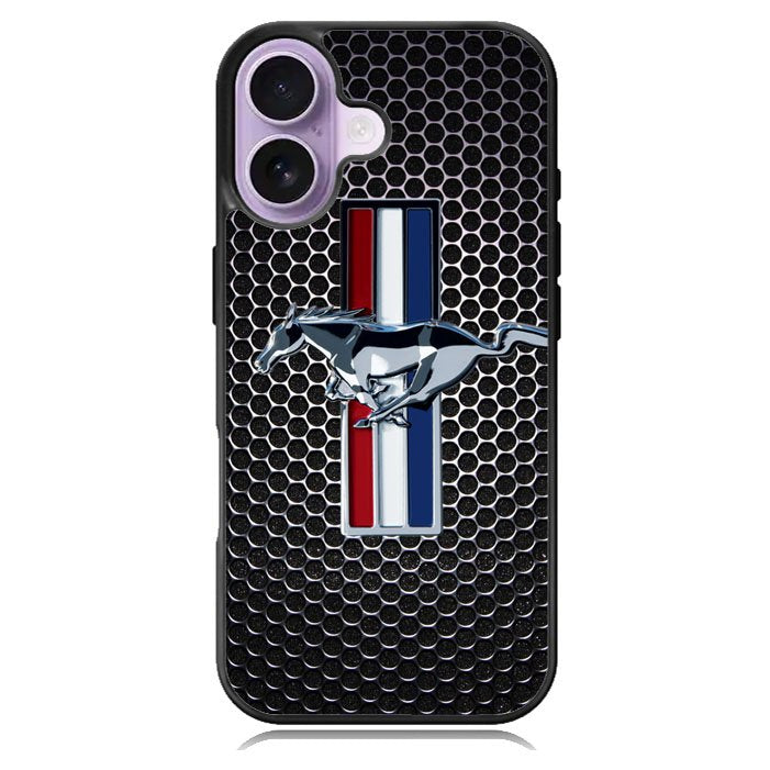 FORD MUSTANG CARBON FIBER iPhone 17 Case BC1405