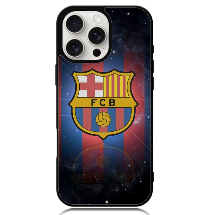barcelona Logo galaxy Z4349 iPhone 16 Pro Max Case