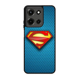 Superman Blue Carbon Logo Motorola Moto G 5G 2025 Case FE1960