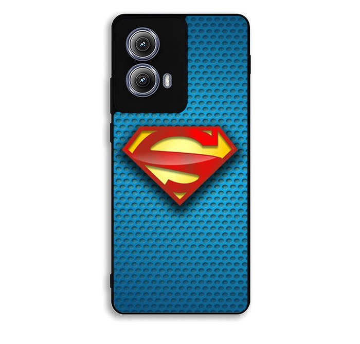 Superman Blue Carbon Logo Motorola Moto Edge 2024 Case FE6470