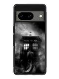 Doctor Who Tardis Police Box Black White Google Pixel 8a Case