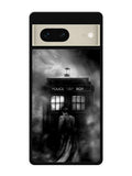 Doctor Who Tardis Police Box Black White Google Pixel 7 Case