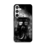 Doctor Who Tardis Police Box Black White Samsung Galaxy A26 Case FE6741