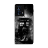 Doctor Who Tardis Police Box Black White Motorola Moto G Power 5G 2024 Case FE2233