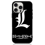 Death Note Light Logo Z4365 iPhone 16 Pro Case