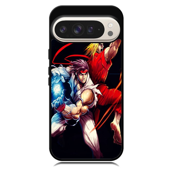 Street Fighter Ryu  Ken Z4372 Google Pixel 9 | Google Pixel 9 Pro Case