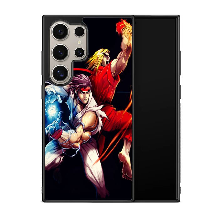 Street Fighter Ryu  Ken Z4372 Samsung Galaxy S25 Ultra 5G Case