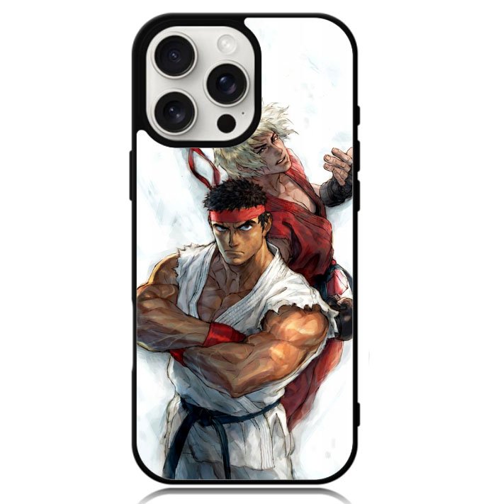 Street Fighter Ryu VS Ken Z4373 iPhone 16 Pro Max Case