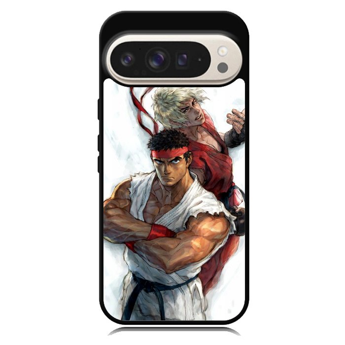 Street Fighter Ryu VS Ken Z4373 Google Pixel 9 | Google Pixel 9 Pro Case