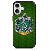 Harry Potter Logo slytherin Z4397 iPhone 16 Plus Case