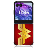 wonder woman Logo Motorola Moto Razr 2024 , Moto Razr 50 Case
