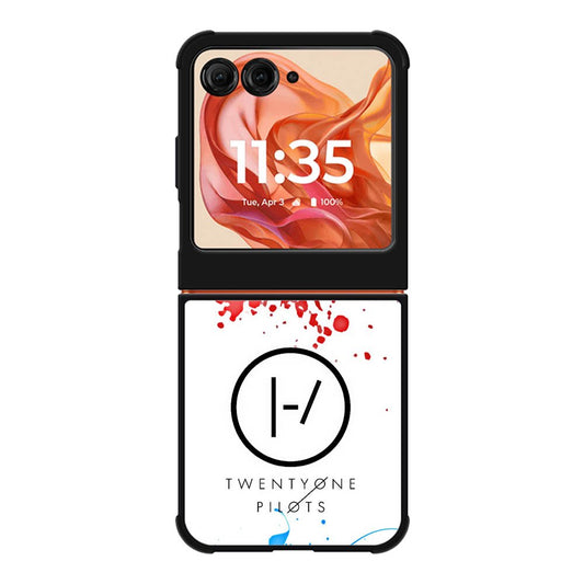 21 Twenty One Pilots Red Blue Motorola Moto Razr 2025/2024 , Moto Razr 60/50 Case BC1413