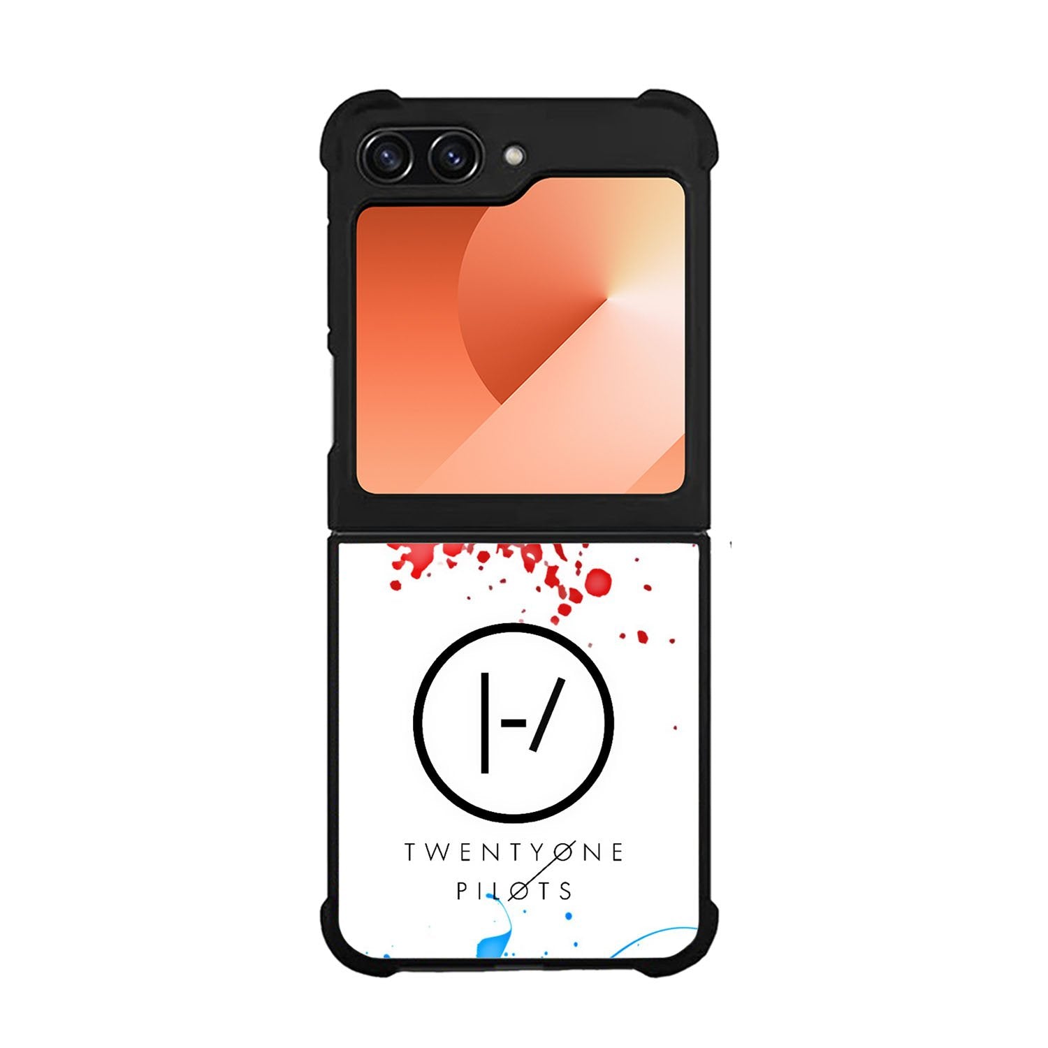 21 Twenty One Pilots Red Blue Case Samsung Galaxy Z Flip 6 5G BC1413