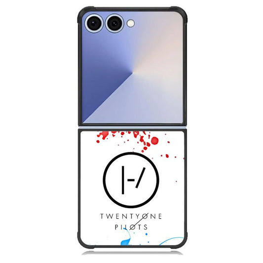 21 Twenty One Pilots Red Blue Samsung Galaxy Z Flip 7 Case BC1413
